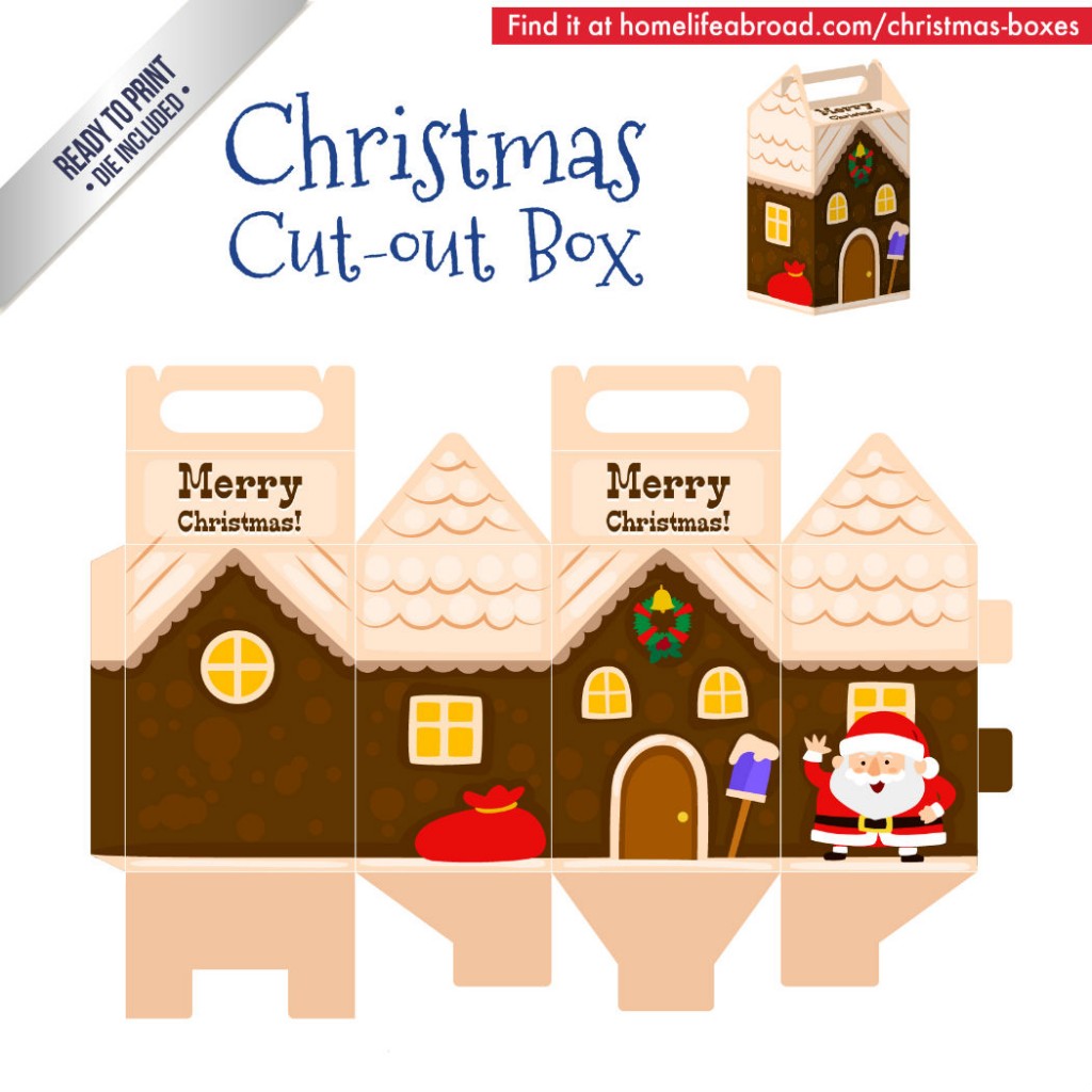 Mega Collection of 38 CutOut Christmas Box Templates